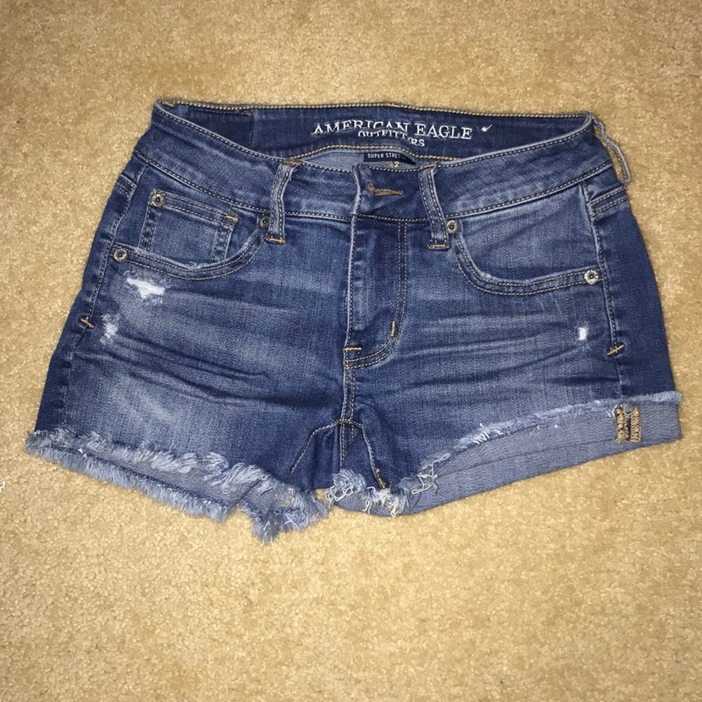 American eagle jean shorts
